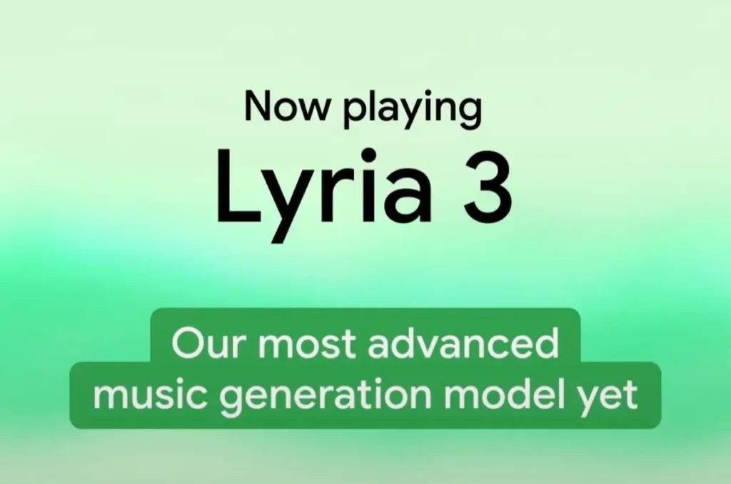 Google DeepMind Lyria 3