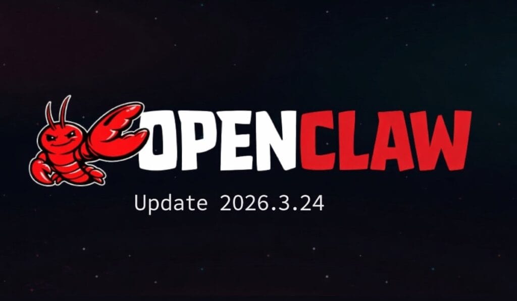 OpenClaw-ს განახლება 2026.3.24