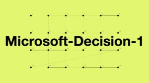 Microsoft-Decision-1: სწრაფი გადაწყვეტილებებისთვის